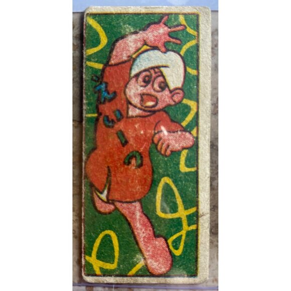 Vintage Japanese Menko Playing Card 1950s Anime Design Collectible - Picture 1 of 4